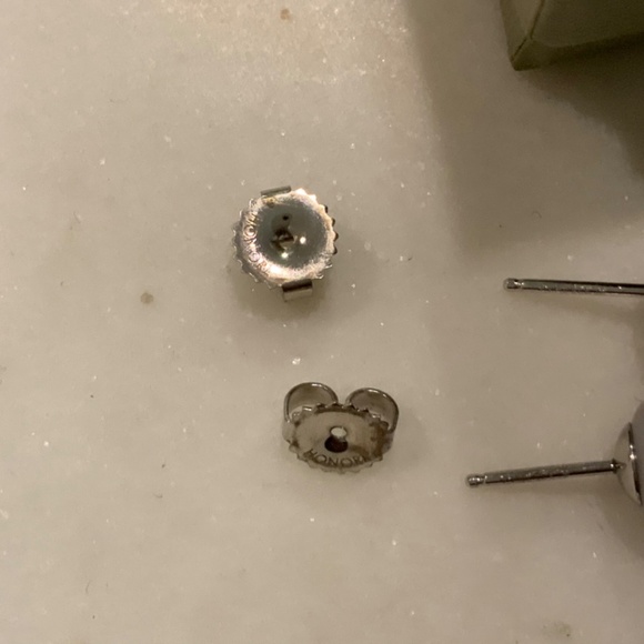 Honora Pearl Earrings with Removable Sterling Jackets, NIB - Picture 6 of 8